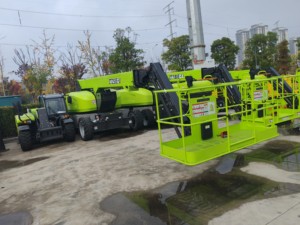 Equipo <span class=keywords><strong>de</strong></span> <span class=keywords><strong>Trabajo</strong></span> Aéreo Móvil Eléctrico ZA24JE para <span class=keywords><strong>Alturas</strong></span> Elevadas ZA26J-V - Product Image 2