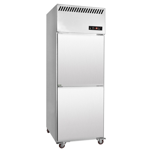 業務用厨房冷凍庫 -18℃ 両開き シングル温度表示 +<span class=keywords><strong>500</strong></span>リットル 空冷式 縦型 自動霜取り - Product Image 1