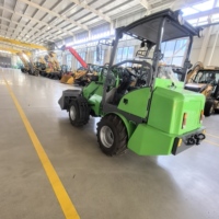 Chargeur télescopique frontal électrique CE, mini 1000 kg, 0,8 tonne, 1 tonne, compact, meilleur chargeur télescopique chinois en vente