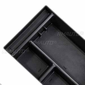 1 unidad de caja de almacenamiento para reposabrazos de coche, bandeja organizadora para consola central, compatible con Chevy Silverado 1500/GMC Sierra 1500 2019 - Product Image 3