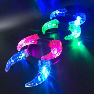 Usine <span class=keywords><strong>de</strong></span> Shenzhen fournit <span class=keywords><strong>prix</strong></span> <span class=keywords><strong>de</strong></span> gros Offre Spéciale Halloween porter bandeau coloré Flash LED <span class=keywords><strong>diable</strong></span> cornes Festival fête événements - Product Image 6