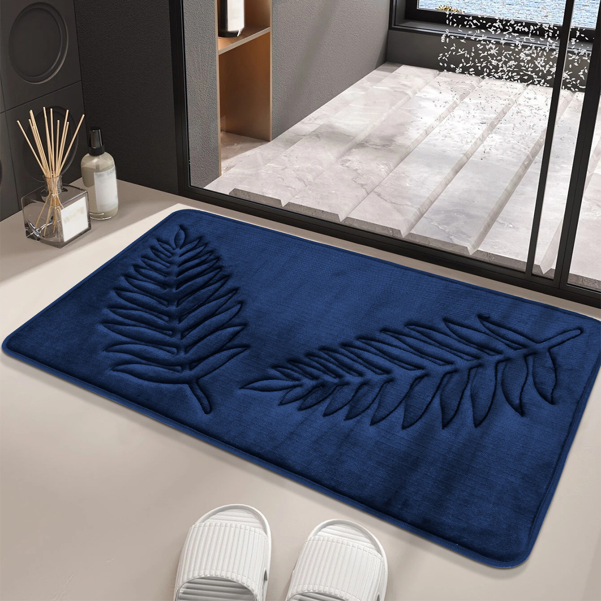 Leaves - Dark Blue