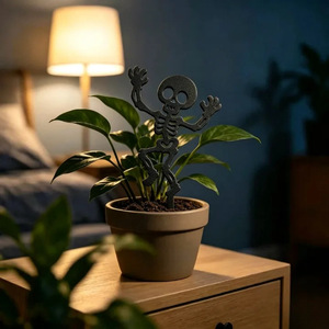 Outil <span class=keywords><strong>de</strong></span> plantation manuel personnalisé en PLA pour graines <span class=keywords><strong>de</strong></span> <span class=keywords><strong>jardin</strong></span>, imprimé en 3D, pour creuser des trous dans le sol pour légumes et fleurs - Product Image 2