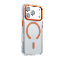 Nouvelle coque magnétique de luxe électroplaquée pour iPhone 17 Pro Max/16/15/14/13 – Étui transparent antichoc en TPU+PC de qualité supérieure