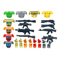 Dinosaurio Deformable de 4.5cm, Juguete de Transformación para Niños, Bloques de Construcción, Regalo para Niños, Figura de Acción, Robot Infantil