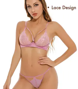 Sous-vêtements féminins ultra-fins transparents, lingerie sexy, soutien-gorge, sous-vêtements sexy, soutien-gorge - Product Image 1