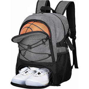 Échantillon gratuit Sac de sport de plein air avec sac à dos de basketball imperméable avec poche à chaussures et compartiment pour ballon - Product Image 4