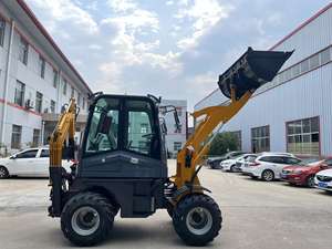 Chine Bonne qualité Chargeuse-pelleteuse sur pneus Mini-pelle rétro Petites pelleteuses à vendre - Product Image 4