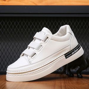 Zapatos Deportivos Casuales de Cuero para Hombre, Diseño Plano y Resistente al Agua, para Verano y Otoño - Product Image 6