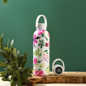 Botol air lukisan semprot, tampilan suhu LED 500ML vakum terisolasi dinding ganda Stainless Steel - Product Image 6