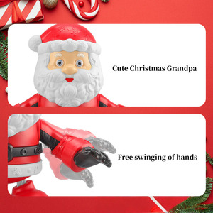 Light Electric Dancing <strong>Santa</strong> <strong>Robot</strong> Christmas <strong>Robot</strong> Toy Moving <strong>Santa</strong> Claus Toy Playing Christmas Gift Electric Christmas Decor - Product Image 5