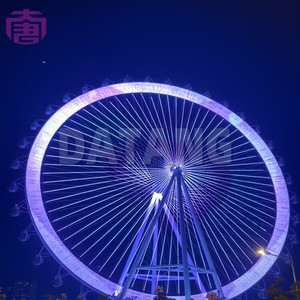 Éclairage LED RGB DMX512 pour grandes roues et manèges avec effets de couleur contrôlés individuellement - Product Image 4