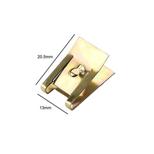 Clip de fixation en forme de U 20,5 mm x 13 mm pour réparation de pare-chocs et garde-boue de moteur de voiture, type usage général, pièce 0531 - Product Image 1