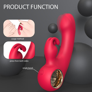 Mini vibromasseur féminin avec pièces électroplaquées, commande par bouton, <span class=keywords><strong>lubrifiant</strong></span> - Product Image 4