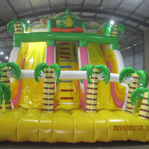 Grand toboggan gonflable dinosaure d'extérieur 8M x 5M x 6M, capacité 800 kg, pour 12 personnes, équipement de divertissement premium - Product Image 1