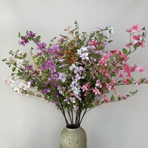 Flores Artificiales Jinxi Murraya Paniculata, Acabado Pintado Impreso en 3D, Ramo Decorativo para Bodas y Hogar - Product Image 1