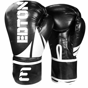 <span class=keywords><strong>Guantes</strong></span> de <span class=keywords><strong>boxeo</strong></span> Sanda profesionales, correa de muñeca ajustable transpirable de cuero PU para adultos, niños, niñas, artes marciales altas - Product Image 5
