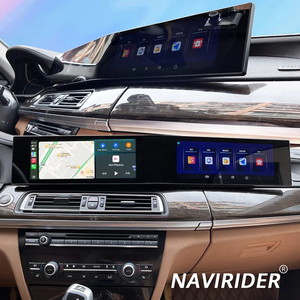 หน้าจอ 21 นิ้ว สำหรับรถยนต์ BMW ซีรีส์ 7 รุ่น F01 F02 F04 ปี 2009-2015 เครื่องเสียงติดรถยนต์ วิทยุ สเตอริโอ รองรับ Carplay เครื่องเล่นมัลติมีเดีย วิดีโอ พร้อมระบบนำทาง GPS - Product Image 1