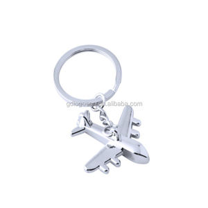 Porte-clés d'avion en promotion en gros Porte-clés 3D personnalisé en métal Porte-clés étiquette d'avion Cadeau de pilote personnalisé - Product Image 5
