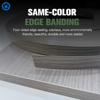 TOPOCEAN Banda de Borde de PVC Ecológica de Color Sólido 0.4-3*9-50 mm para Muebles y Gabinetes, Múltiples Anchos y Colores, Melamina, 200m/Rollo