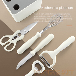 <span class=keywords><strong>Ustensiles</strong></span> <span class=keywords><strong>de</strong></span> <span class=keywords><strong>cuisine</strong></span> Offre Spéciale couteau antirouille <span class=keywords><strong>de</strong></span> 6 pièces <span class=keywords><strong>pour</strong></span> fruits <span class=keywords><strong>Camping</strong></span> voyage barbecue ensembles <span class=keywords><strong>de</strong></span> couteaux <span class=keywords><strong>de</strong></span> <span class=keywords><strong>cuisine</strong></span> - Product Image 3