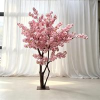 Arbre de cerisier artificiel rose personnalisé, grand, en soie, écologique, durable, pour mariage, remise de diplôme, Noël, Nouvel An, Pâques