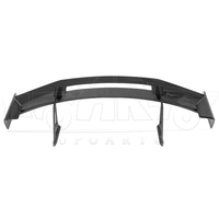 Aileron arrière universel pour berline Haosheng Car Swan Neck, noir brillant, 23e génération, universel pour berline