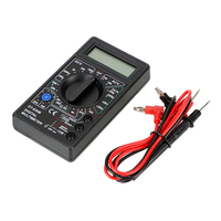 LCD Auto Range Digital Voltmeter Ohmmeter Volt Tester Analysis Instrument DT-830B Electrical Instrument Multimeter