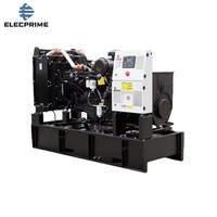 Générateur industriel diesel 109 kW, conception CKD ouverte, conçu pour une continuité opérationnelle sans coupure dans les installations de fabrication au Venezuela