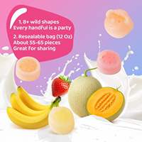 Bonbons Rétro en Gros Personnalisés 340g Série Lait, Saveurs Crémeuses Banane Fraise Melon, Snacks de Fête en Vrac, Qualité Alimentaire
