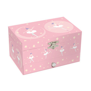 Caja Musical de Madera Hecha a Mano de 7 Pulgadas con Diseño de Bailarina, de Alta Calidad, con Mecanismo de Cuerda o Funciona con Pilas, Regalo de Cumpleaños o Navidad para Niños - Product Image 3