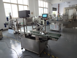 Ym210p Rau thịt thực phẩm tươi sống có trọng lượng và máy dán nhãn trứng hộp carton dán máy in - Product Image 5
