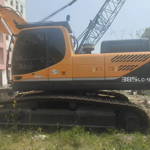 Hyundai 385LC-9T Excavatrice Style coréen Travail de précision d'occasion Puissance de montée en flèche pour le moteur des opérations minières de terrassement - Product Image 1