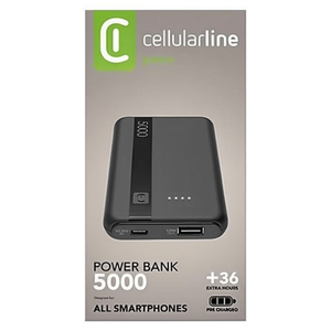 Batterie externe noire (Batteria 5000mAh) Power Delivery PBENTRY5000K - Product Image 3