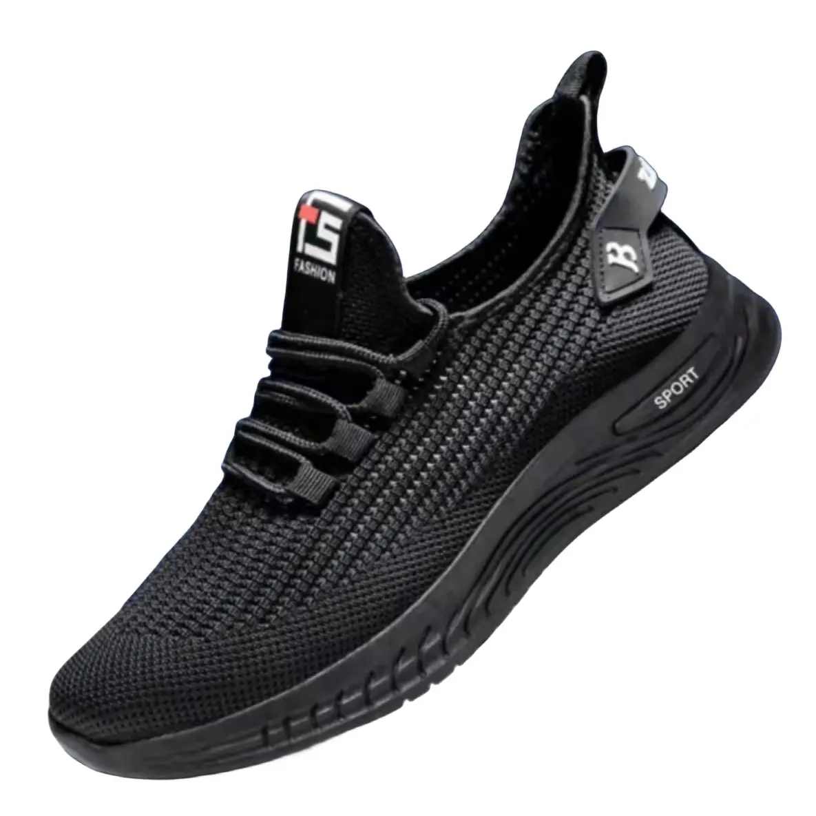 Hot Sales Priduct Black Thailand Sport Casual High Cuts Schoenfabrikant Hardlopen Voor Heren Wandelschoenen