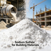 Sulfate de sodium à prix d'usine, produit chimique très demandé pour l'industrie de la construction en Chine