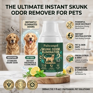 Champú Neutralizador <span class=keywords><strong>de</strong></span> Olores para Mascotas 300ml, Fórmula Enzimática Bioactiva, pH Balanceado, Seguro para la Piel, Limpieza Profunda, Marca Privada - Product Image 1