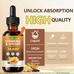 Itawel Vejetaryen Besin Takviyeleri Zerdeçal Zencefil Ekstresi Oral Sıvı Damlalar Canlılık ve Bağışıklık Desteği İçin - Product Image 3