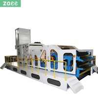 ZAEE Machine à carder complètement automatique en fibre de polyester non tissée haute capacité PLC a contrôlé l'origine de Jiangsu