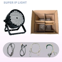 120 Projecteurs LED Par RGBW 3W 300W IP20 DMX512 pour Scène, Éclairage de Lavage Silencieux avec Ventilateur, Boîtier en Aluminium pour Mariages, Discothèques et Bars