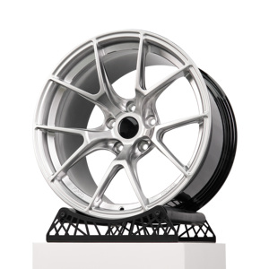 Rueda Forjada Ligera KE VS-5RS Plateada en Oferta, 17 18 19 20 21 5x120 5x114.3, Llanta de Aleación de <span class=keywords><strong>1</strong></span> Pieza para BMW F30 E60 Tesla Mustang - Product Image 1