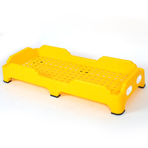 Maternelle En Plastique Enfants Lits Durable Préscolaire En Plastique <span class=keywords><strong>Lit</strong></span> Coloré Portable <span class=keywords><strong>Lit</strong></span> Plateau Enfants - Product Image 2