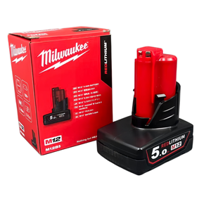 Kit combiné d'outils électriques sans fil 18V au lithium-ion rouge avec clé à chocs, batterie 5Ah, chargeur et sac à outils (kit personnalisable) - Product Image 5