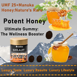 Sağlık takviyesi saf himalaya Shilajit reçine Gummies Manuka bal Fulvic asit takviyesi iz mineraller Gummies - Product Image 3
