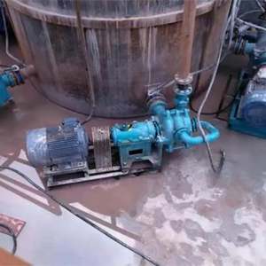 Pompe d'alimentation électrique centrifuge horizontale résistante à la corrosion pour presse à filtre de traitement de l'eau en usine - Product Image 5