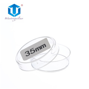 จานเพาะเชื้อพลาสติกแบบใช้แล้วทิ้ง ขนาด 35 มม. ยี่ห้อ Wantong Medical สำหรับใช้ในห้องปฏิบัติการ - Product Image 1