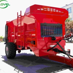 Esparcidora de Estiércol Autopropulsada Avanzada <span class=keywords><strong>para</strong></span> Campos Agrícolas, Jardines, Huertos y Viñedos con Tracción en las Cuatro Ruedas - Product Image 4