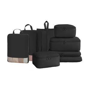 Ensemble de sacs de rangement pour bagages rose à poignée souple Produit numérique Sacs de <span class=keywords><strong>voyage</strong></span> en tissu Bagages Place Femmes Hommes Ensemble de bagages - Product Image 6