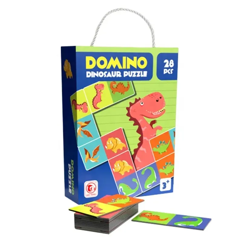 Geheugen Training Voor Kinderen 28 Stuks Kinderen Puzzel Speelgoed Matching Game Card Domino Puzzel Ouder-Kind Puzzel Denken Bordspel