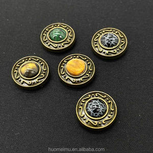 Fibbie Metalliche di Lusso Personalizzate, Forma Rotonda, Accessori Decorativi alla Moda per Abbigliamento, Scarpe, Cappelli, Borse, Cinture - Product Image 5